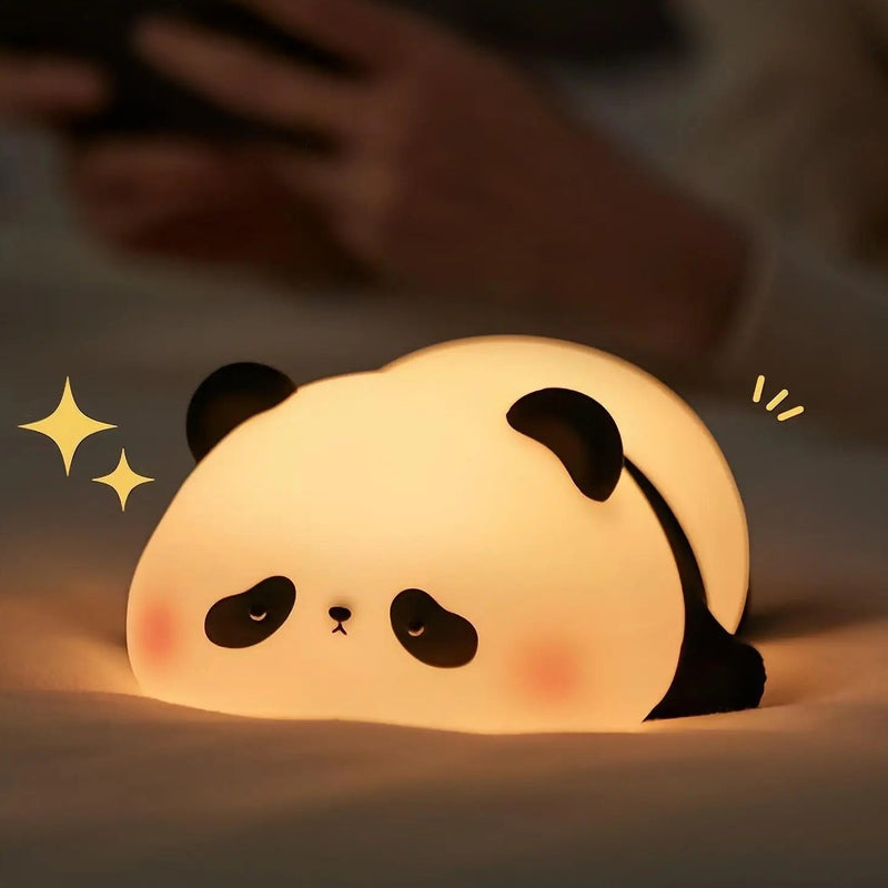 Load image into Gallery viewer, LED Night Lights - Cute Sheep, Panda, and Rabbit Silicone Lamp - ESSMCO
