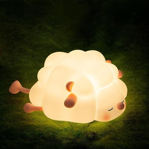 Load image into Gallery viewer, LED Night Lights - Cute Sheep, Panda, and Rabbit Silicone Lamp - ESSMCO
