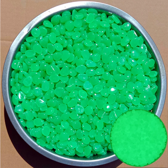 500PCS Glow in the Dark Garden Pebbles - Luminous Stones - ESSMCO