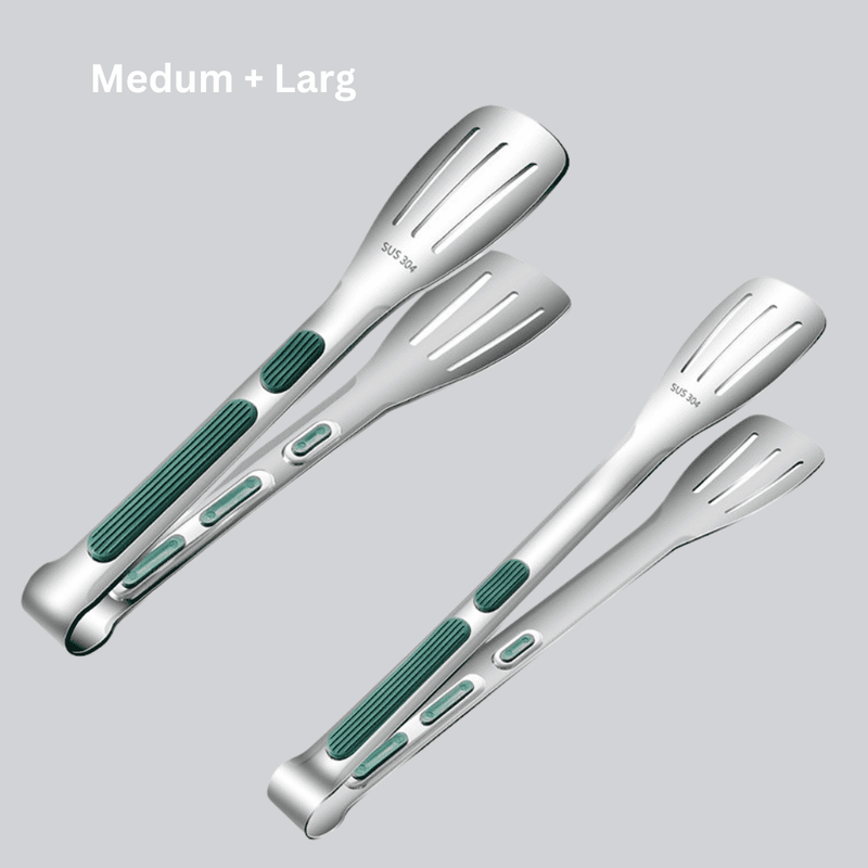 Load image into Gallery viewer, Stainless Steel Food Clip with Silicone Handle - ESSMCO
