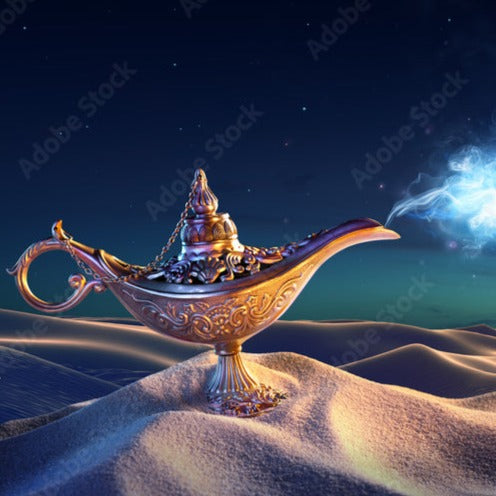 Load image into Gallery viewer, Large Aladdin Magic Lamp Decoration - ESSMCO
