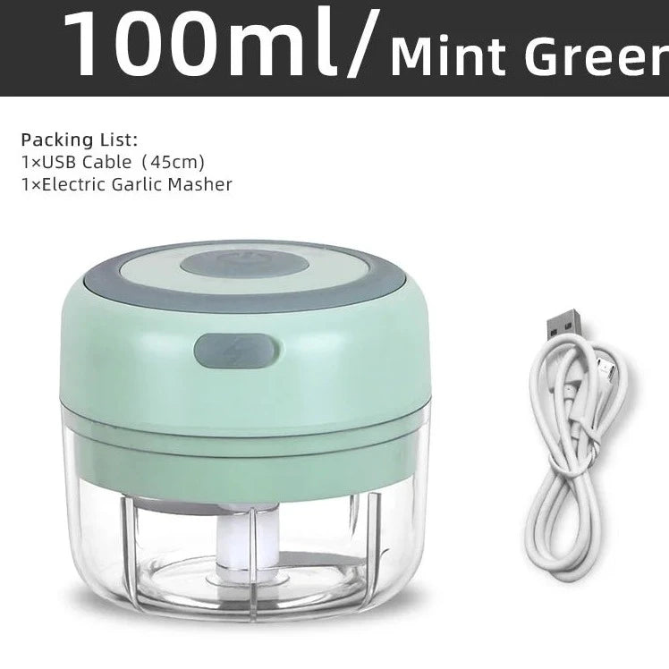 Load image into Gallery viewer, Electric Mini Food Chopper USB Vegetable Grinder - ESSMCO
