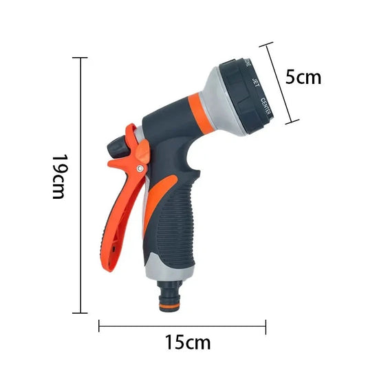 High-Pressure Multi-Function Hose Nozzle: Durable for Watering & Car Wash - ESSMCO