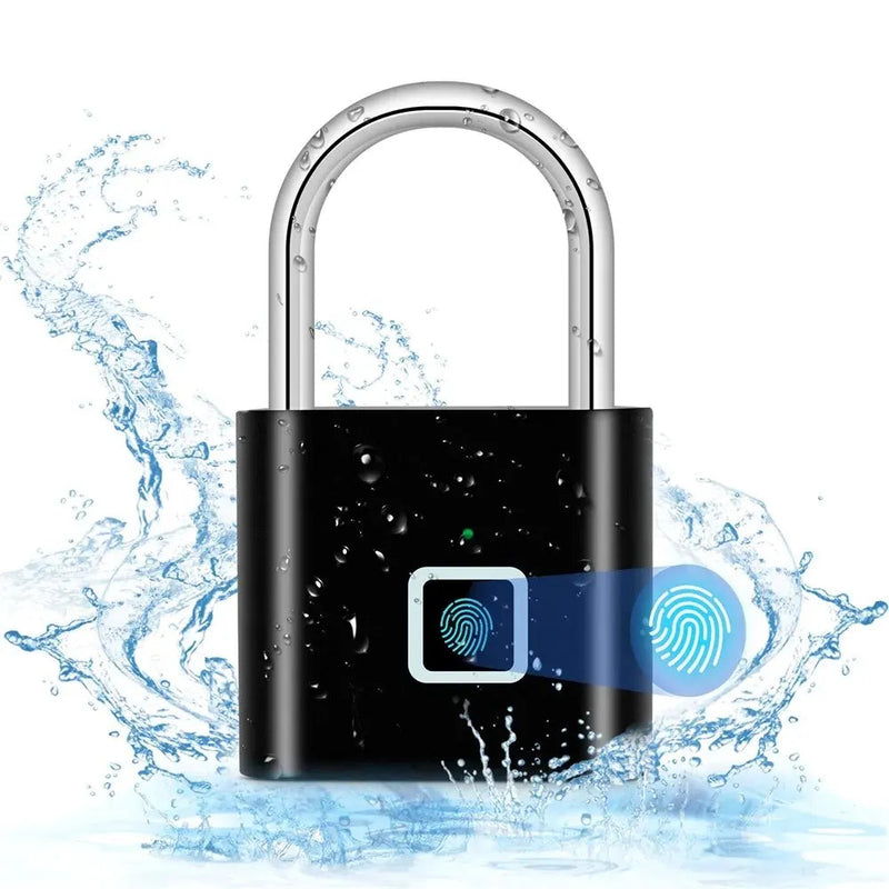 Load image into Gallery viewer, Keyless USB Charging Fingerprint Lock Smart Padlock - ESSMCO
