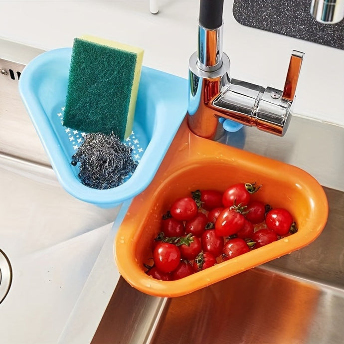 Swan and Dolphin Sink Drain Basket Rack for Kitchen - ESSMCO