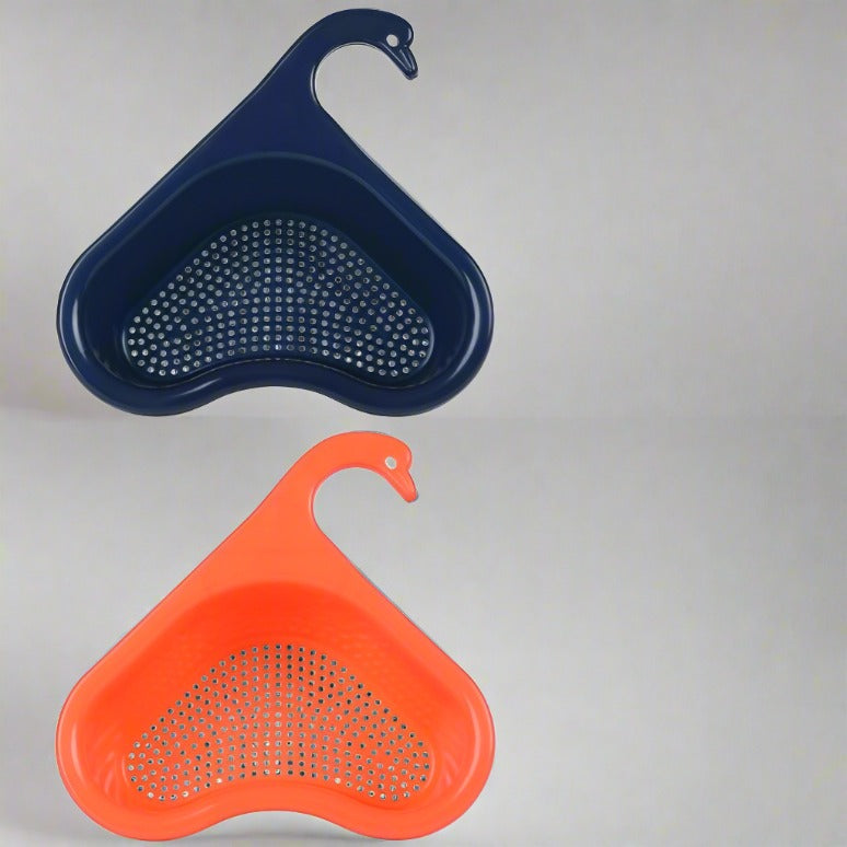 Load image into Gallery viewer, Swan and Dolphin Sink Drain Basket Rack for Kitchen - ESSMCO
