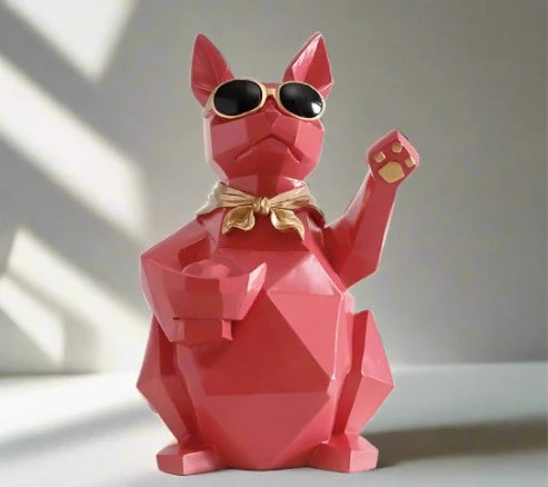 Modern Fortune Cat Desktop Decoration for Home, Living Room, and Entrance - ESSMCO