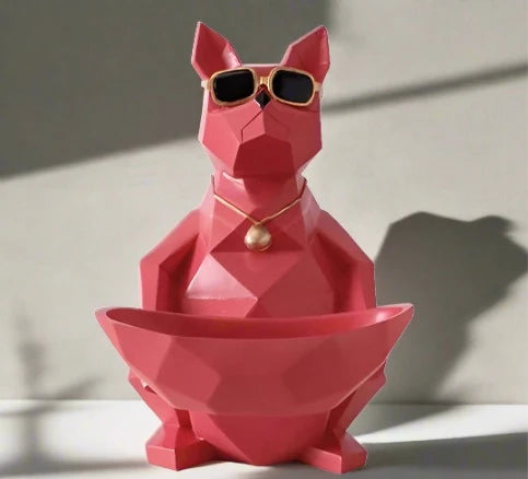 Modern Fortune Cat Desktop Decoration for Home, Living Room, and Entrance - ESSMCO