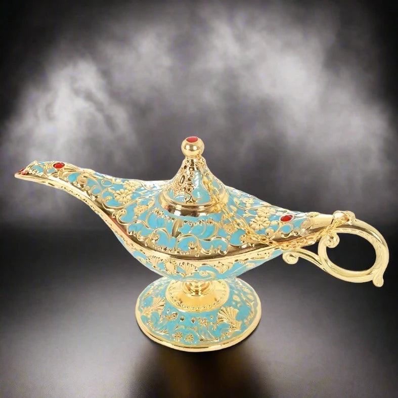 Load image into Gallery viewer, Large Aladdin Magic Lamp Decoration - ESSMCO
