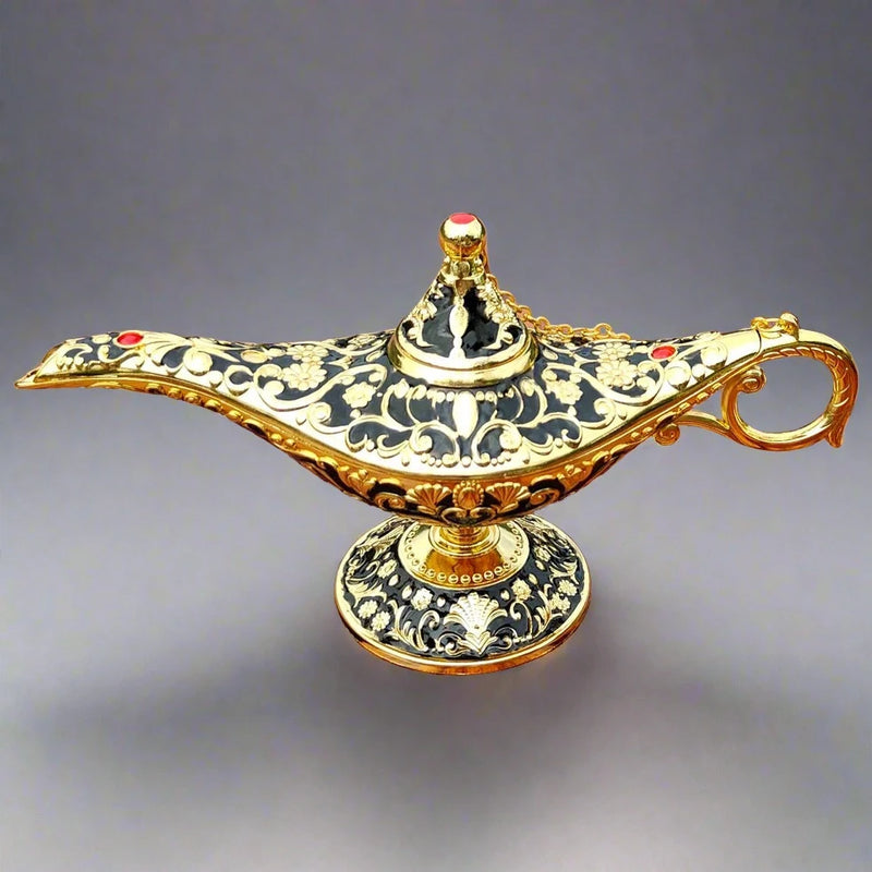 Load image into Gallery viewer, Large Aladdin Magic Lamp Decoration - ESSMCO
