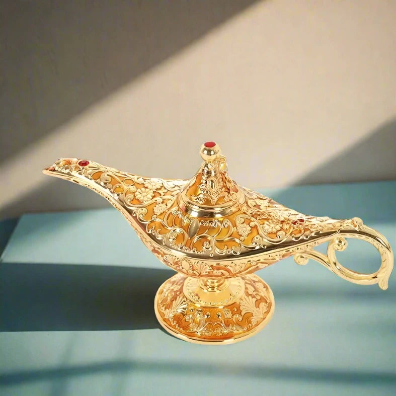 Load image into Gallery viewer, Large Aladdin Magic Lamp Decoration - ESSMCO
