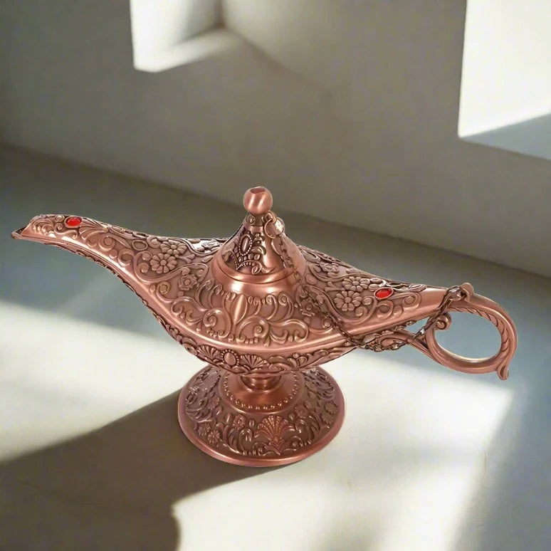 Load image into Gallery viewer, Large Aladdin Magic Lamp Decoration - ESSMCO
