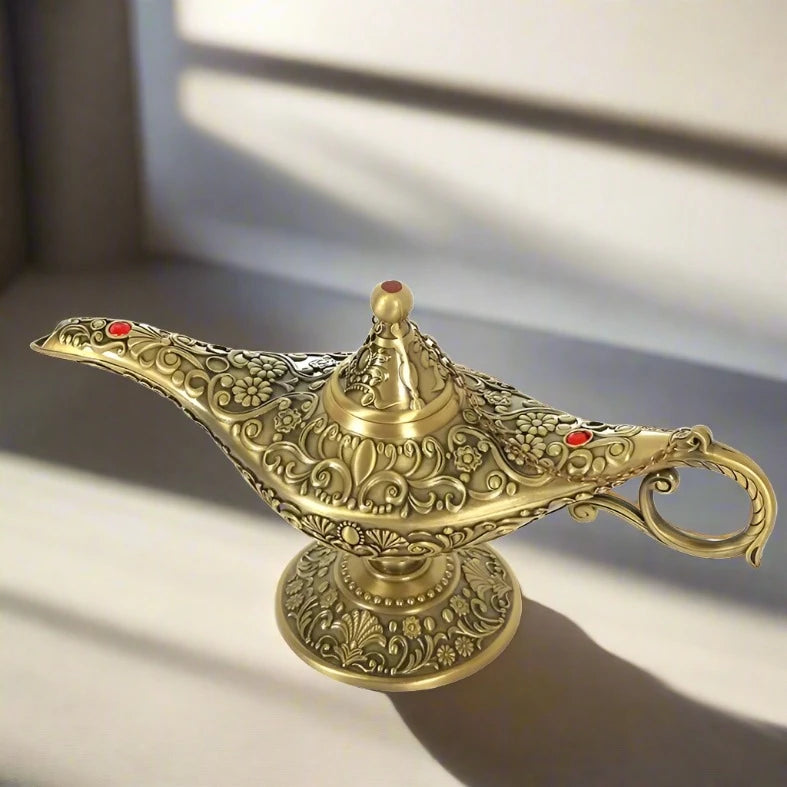 Load image into Gallery viewer, Large Aladdin Magic Lamp Decoration - ESSMCO
