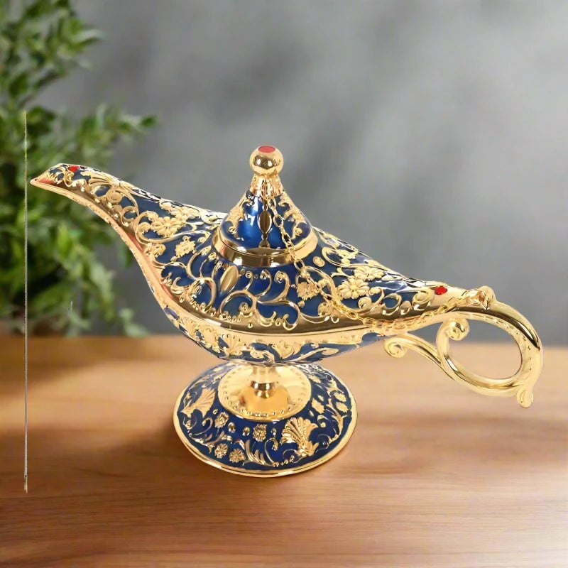 Load image into Gallery viewer, Large Aladdin Magic Lamp Decoration - ESSMCO
