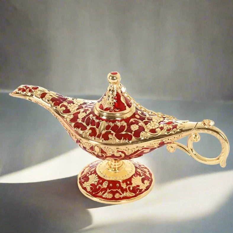 Load image into Gallery viewer, Large Aladdin Magic Lamp Decoration - ESSMCO
