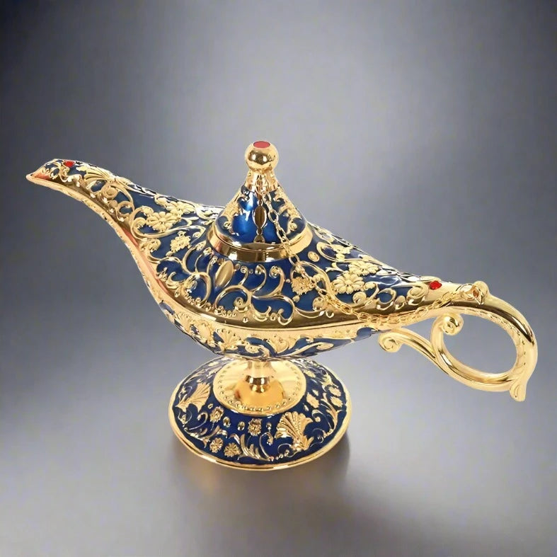 Load image into Gallery viewer, Large Aladdin Magic Lamp Decoration - ESSMCO
