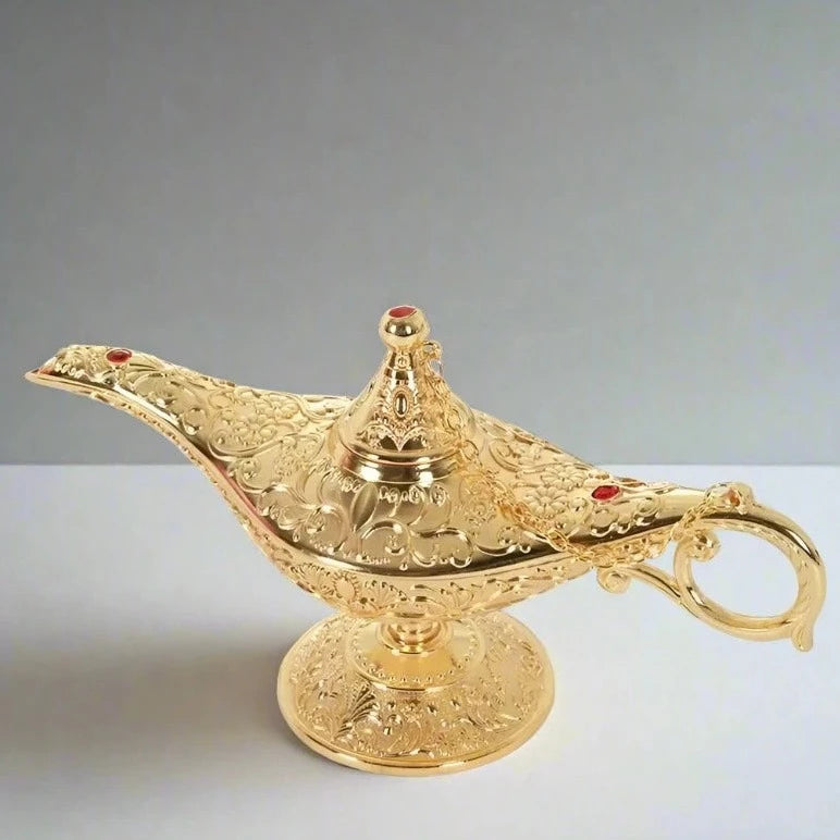 Load image into Gallery viewer, Large Aladdin Magic Lamp Decoration - ESSMCO
