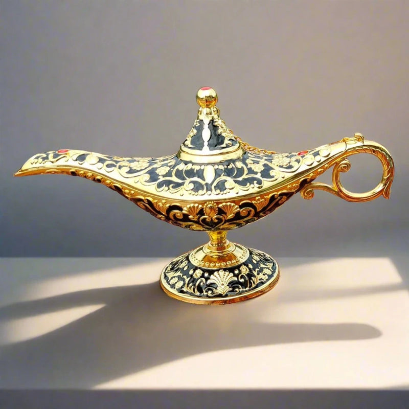 Load image into Gallery viewer, Large Aladdin Magic Lamp Decoration - ESSMCO
