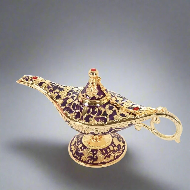 Load image into Gallery viewer, Large Aladdin Magic Lamp Decoration - ESSMCO
