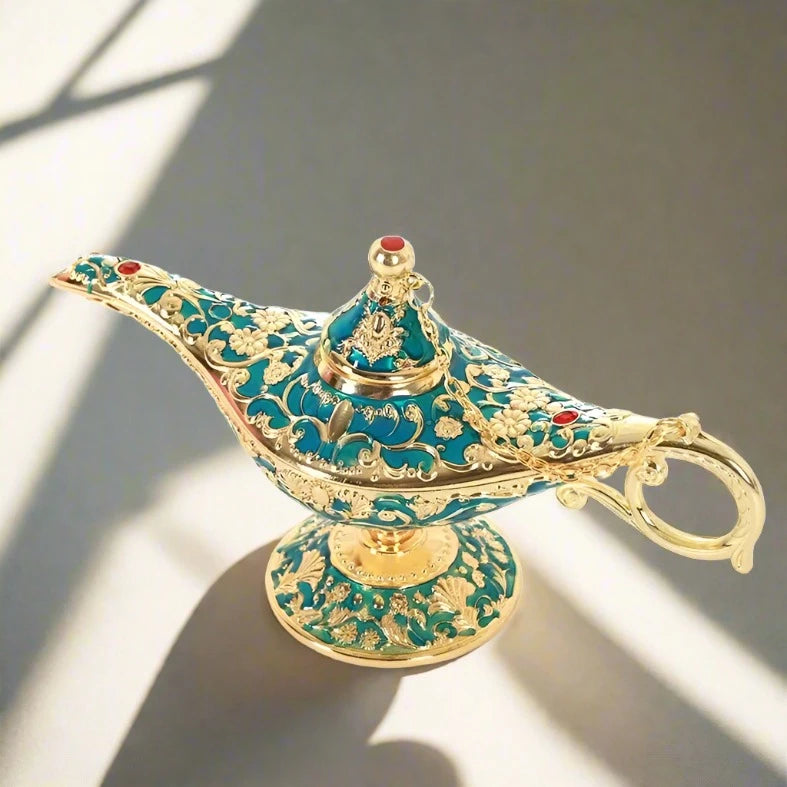 Load image into Gallery viewer, Large Aladdin Magic Lamp Decoration - ESSMCO
