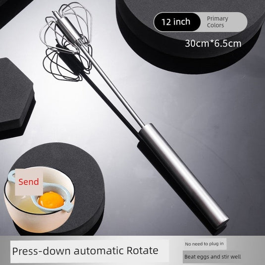 Stainless Steel Semi-Automatic Egg Beater Hand Mixer - ESSMCO