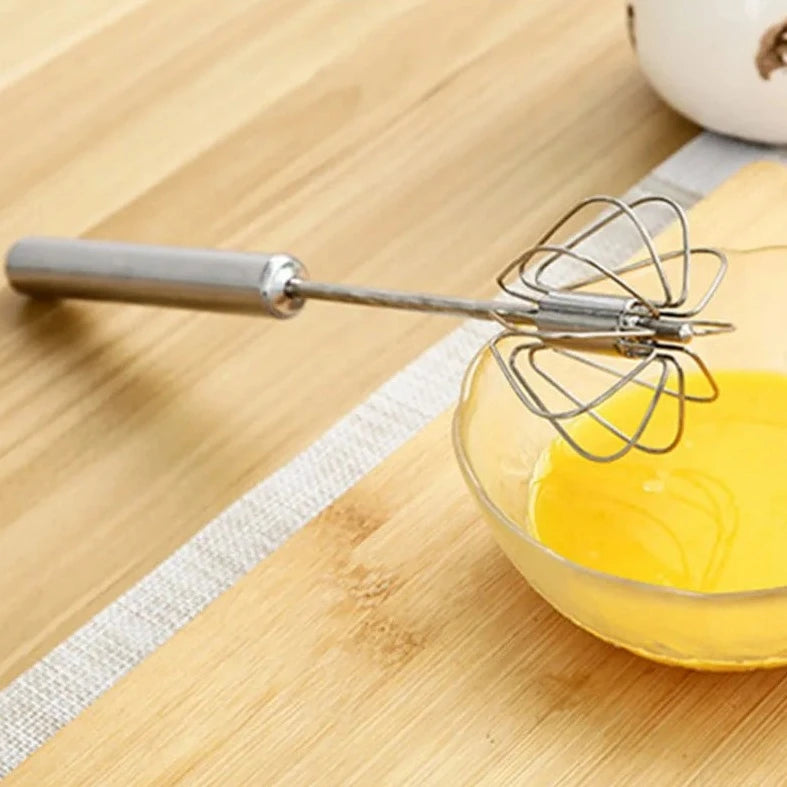 Load image into Gallery viewer, Stainless Steel Semi-Automatic Egg Beater Hand Mixer - ESSMCO
