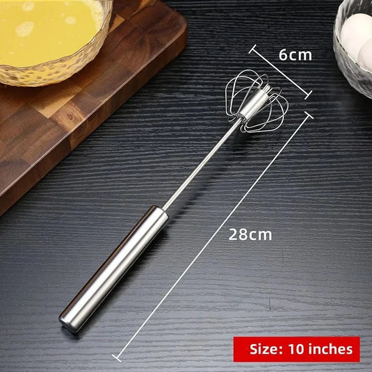 Stainless Steel Semi-Automatic Egg Beater Hand Mixer - ESSMCO