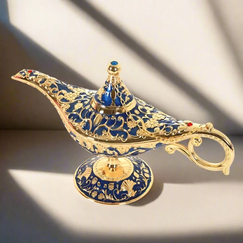 Load image into Gallery viewer, Large Aladdin Magic Lamp Decoration - ESSMCO
