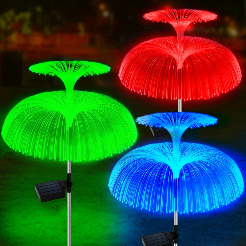 Load image into Gallery viewer, Solar LED Jellyfish Light for Garden and Outdoor Decor - ESSMCO
