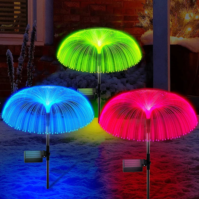 Load image into Gallery viewer, Solar LED Jellyfish Light for Garden and Outdoor Decor - ESSMCO
