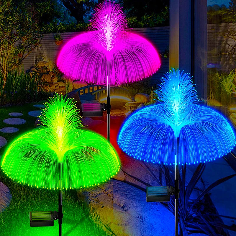 Load image into Gallery viewer, Solar LED Jellyfish Light for Garden and Outdoor Decor - ESSMCO
