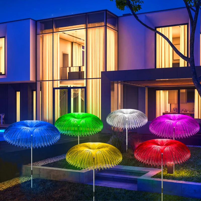 Load image into Gallery viewer, Solar LED Jellyfish Light for Garden and Outdoor Decor - ESSMCO
