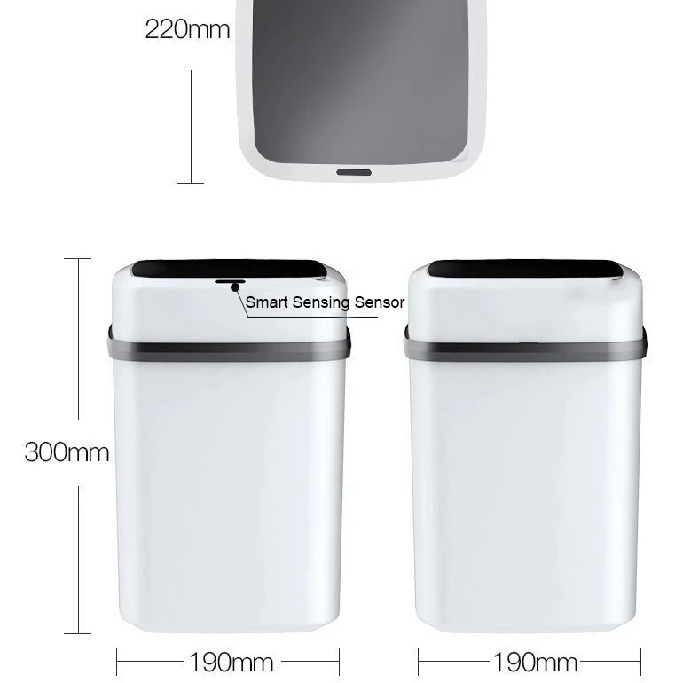 Load image into Gallery viewer, Smart Kitchen and Bathroom Touchless Trash Bin - ESSMCO
