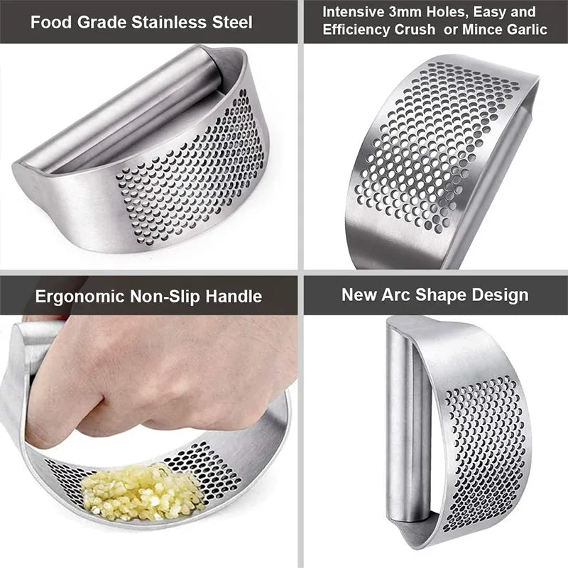 Load image into Gallery viewer, Upgraded Stainless Steel Garlic and Ginger Squeezer | ESSMCO - ESSMCO
